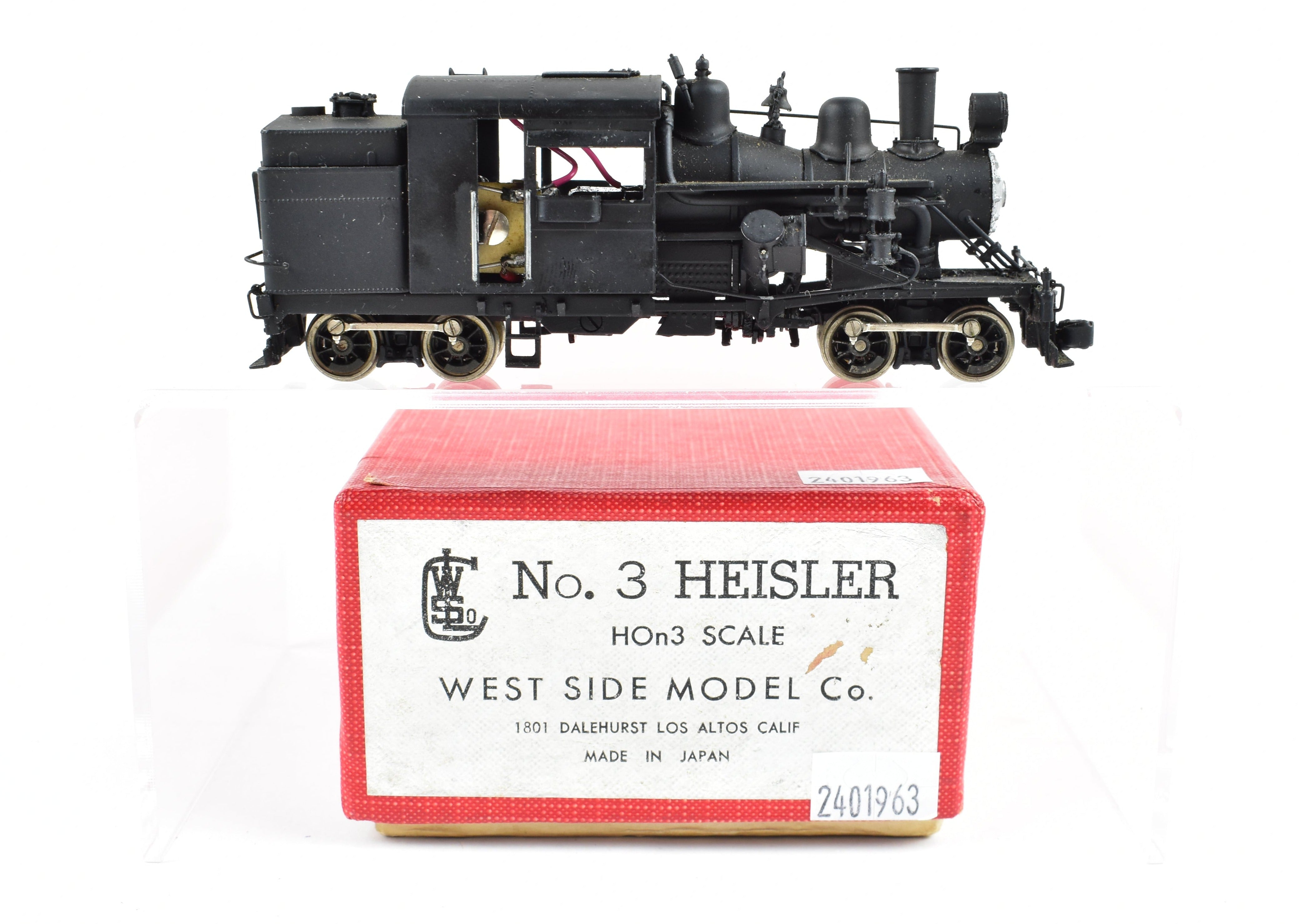 HO Brass PFM - United Various Roads 65-Ton Heisler Geared