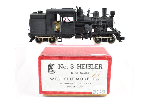 HOn3 Brass Westside Model Co. Westside Lumber Co. Heisler #3 HOn3 Only