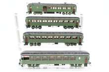 Load image into Gallery viewer, HO Brass Suydam SN - Sacramento Northern Niles Wood Interurban 4-Car Set Custom Painted REBOXX

