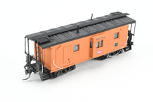 Load image into Gallery viewer, HO Lines West MILW - Milwaukee Road Thrall Bay Window Caboose Custom Built and Painted #992168 3D Printed Model REBOXX
