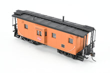 Load image into Gallery viewer, HO Lines West MILW - Milwaukee Road Thrall Bay Window Caboose Custom Built and Painted #992168 3D Printed Model REBOXX

