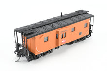 Load image into Gallery viewer, HO Lines West MILW - Milwaukee Road Thrall Bay Window Caboose Custom Built and Painted #992168 3D Printed Model REBOXX
