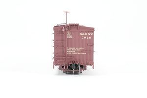 HOn3 Blackstone Models D&RGW - Denver & Rio Grande Western 30' Box Car Flying Grande Herald No. 3028
