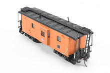 Load image into Gallery viewer, HO Lines West MILW - Milwaukee Road Thrall Bay Window Caboose Custom Built and Painted #992168 3D Printed Model REBOXX
