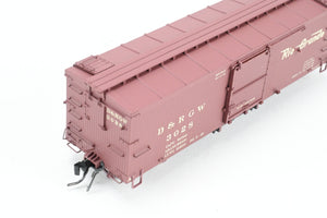 HOn3 Blackstone Models D&RGW - Denver & Rio Grande Western 30' Box Car Flying Grande Herald No. 3028