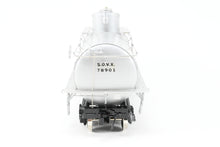 Load image into Gallery viewer, Gauge 1 - 1:24th Scale Brass PSC - Precision Scale Co. Various Roads UTLX Frameless Tank Car Factory Painted SOVX - Mobil Gas No. 78901
