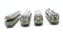 Load image into Gallery viewer, HO Brass Suydam SN - Sacramento Northern Niles Wood Interurban 4-Car Set Custom Painted REBOXX
