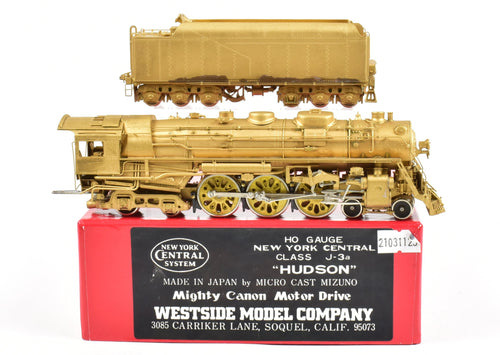 HO Brass Westside Model Co. NYC - New York Central J-3a 4-6-4 Hudson Craftsman Series No. 4