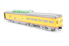 Load image into Gallery viewer, O Brass Wasatch Model Co. UP - Union Pacific ACF 1955 Built 9000 Series Dome Lounge Observation As Built Pro-Painted No. #9009
