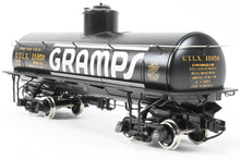 Load image into Gallery viewer, Gauge 1 - 1:24th Scale Brass PSC - Precision Scale Co. Various Roads UTLX Frameless Tank Car Factory Painted "Gramps” No. 11050
