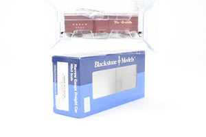 HOn3 Blackstone Models D&RGW - Denver & Rio Grande Western 30' Box Car Flying Grande Herald No. 3044