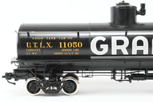 Load image into Gallery viewer, Gauge 1 - 1:24th Scale Brass PSC - Precision Scale Co. Various Roads UTLX Frameless Tank Car Factory Painted "Gramps” No. 11050
