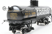 Load image into Gallery viewer, Gauge 1 - 1:24th Scale Brass PSC - Precision Scale Co. Various Roads UTLX Frameless Tank Car Factory Painted "Gramps” No. 11050
