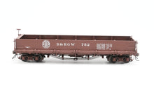 Load image into Gallery viewer, On3 San Juan Car Co. D&amp;RGW - Denver &amp; Rio Grande Western 700-Series Drop Bottom Gondola RTR No 752
