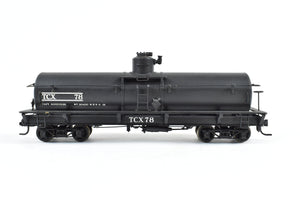 HOn3 Brass PSC - Precision Scale Co. TCX - Texaco Single Dome Tank Car TCX 76 C/P