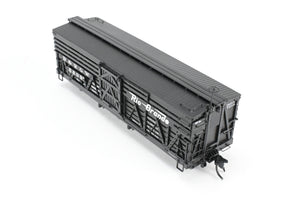 HOn3 Blackstone Models D&RGW - Denver & Rio Grande Western 5500 Series 30' Double Deck Stock Car Flying Grande Herald No. 5609