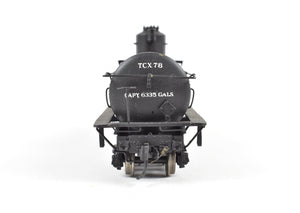 HOn3 Brass PSC - Precision Scale Co. TCX - Texaco Single Dome Tank Car TCX 76 C/P