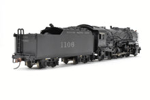 Load image into Gallery viewer, HO Brass Hallmark Models MP - Missouri Pacific 1400 Class 2-8-2 Modified to 1100 Class with New Tender CP No. 1106
