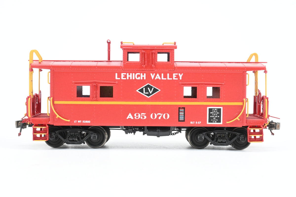 HO Brass OMI - Overland Models LV - Lehigh Valley NE Steel Caboose Ph ...