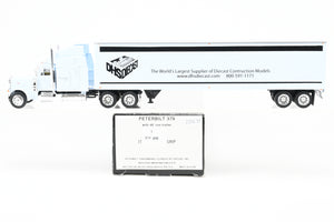 1:53rd Scale Diecast CON Tonkin Replicas Truck/Semi Trailer Set Peterbilt 379 w/48’ Van Trailer FP DHS Diecast