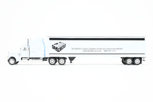 1:53rd Scale Diecast CON Tonkin Replicas Truck/Semi Trailer Set Peterbilt 379 w/48’ Van Trailer FP DHS Diecast