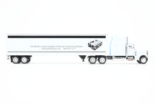 Load image into Gallery viewer, 1:53rd Scale Diecast CON Tonkin Replicas Truck/Semi Trailer Set Peterbilt 379 w/48’ Van Trailer FP DHS Diecast
