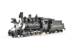 HOn3 Brass PFM - United C&S - Colorado & Southern #60 2-8-0 Custom Painted