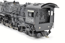 Load image into Gallery viewer, HO Brass Hallmark Models MP - Missouri Pacific 1400 Class 2-8-2 Modified to 1100 Class with New Tender CP No. 1106

