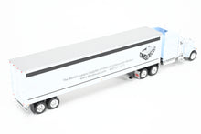 Load image into Gallery viewer, 1:53rd Scale Diecast CON Tonkin Replicas Truck/Semi Trailer Set Peterbilt 379 w/48’ Van Trailer FP DHS Diecast
