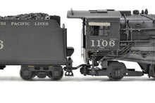 Load image into Gallery viewer, HO Brass Hallmark Models MP - Missouri Pacific 1400 Class 2-8-2 Modified to 1100 Class with New Tender CP No. 1106
