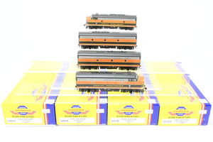 HO Athearn Genesis GN - Great Northern EMD F3-A/F3-B/F3-B/F3-A Phase IV Freight Set Factory Decorated "Empire Builder" Scheme