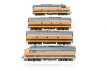 Load image into Gallery viewer, HO Athearn Genesis GN - Great Northern EMD F3-A/F3-B/F3-B/F3-A Phase IV Freight Set Factory Decorated &quot;Empire Builder&quot; Scheme
