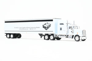 1:53rd Scale Diecast CON Tonkin Replicas Truck/Semi Trailer Set Kenworth W900 w/48’ Van Trailer FP DHS Diecast