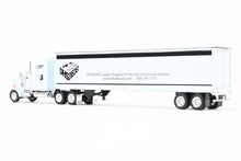 Load image into Gallery viewer, 1:53rd Scale Diecast CON Tonkin Replicas Truck/Semi Trailer Set Kenworth W900 w/48’ Van Trailer FP DHS Diecast
