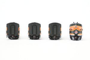 HO Athearn Genesis GN - Great Northern EMD F3-A/F3-B/F3-B/F3-A Phase IV Freight Set Factory Decorated "Empire Builder" Scheme