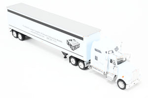 1:53rd Scale Diecast CON Tonkin Replicas Truck/Semi Trailer Set Kenworth W900 w/48’ Van Trailer FP DHS Diecast