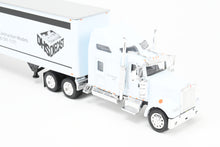 Load image into Gallery viewer, 1:53rd Scale Diecast CON Tonkin Replicas Truck/Semi Trailer Set Kenworth W900 w/48’ Van Trailer FP DHS Diecast
