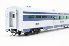 Load image into Gallery viewer, HO NEW Brass NBL - North Bank Line  WAB - Wabash COKC - City of Kansas City 7-Car Set, Mid 1950's Factory Painted &amp; Lighted
