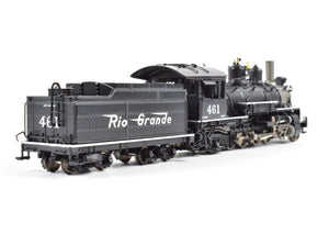 HOn3 Brass Hybrid MMI - Mountain Model Imports D&RGW - Denver & Rio Grande Western K-27 2-8-2 #461 FP