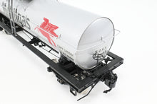 Load image into Gallery viewer, Gauge 1 - 1:32nd Scale Brass PSC - Precision Scale Co. Various Roads 8,000 Gallon Tank Car Factory Painted SVOX - Mobil Gas No. 78901
