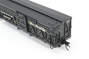 HOn3 Blackstone Models D&RGW - Denver & Rio Grande Western 5500 Series 30' Double Deck Stock Car Flying Grande Herald No. 5803