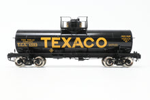 Load image into Gallery viewer, Gauge 1 - 1:32nd Scale Brass PSC - Precision Scale Co. Various Roads 8,000 Gallon Tank Car Factory Painted TXC - The Texas Company Texaco No. 4593
