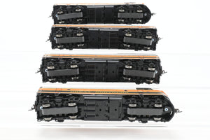 HO Athearn Genesis GN - Great Northern EMD F3-A/F3-B/F3-B/F3-A Phase IV Freight Set Factory Decorated "Empire Builder" Scheme