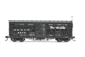 HOn3 Blackstone Models D&RGW - Denver & Rio Grande Western 30' Stock Car Flying Grande No. 5575