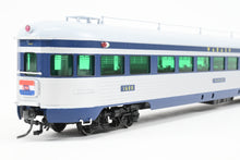 Load image into Gallery viewer, HO NEW Brass NBL - North Bank Line  WAB - Wabash COKC - City of Kansas City 7-Car Set, Mid 1950's Factory Painted &amp; Lighted
