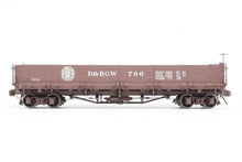 Load image into Gallery viewer, On3 San Juan Car Co. D&amp;RGW - Denver &amp; Rio Grande Western 700-Series Drop Bottom Gondola RTR No 796
