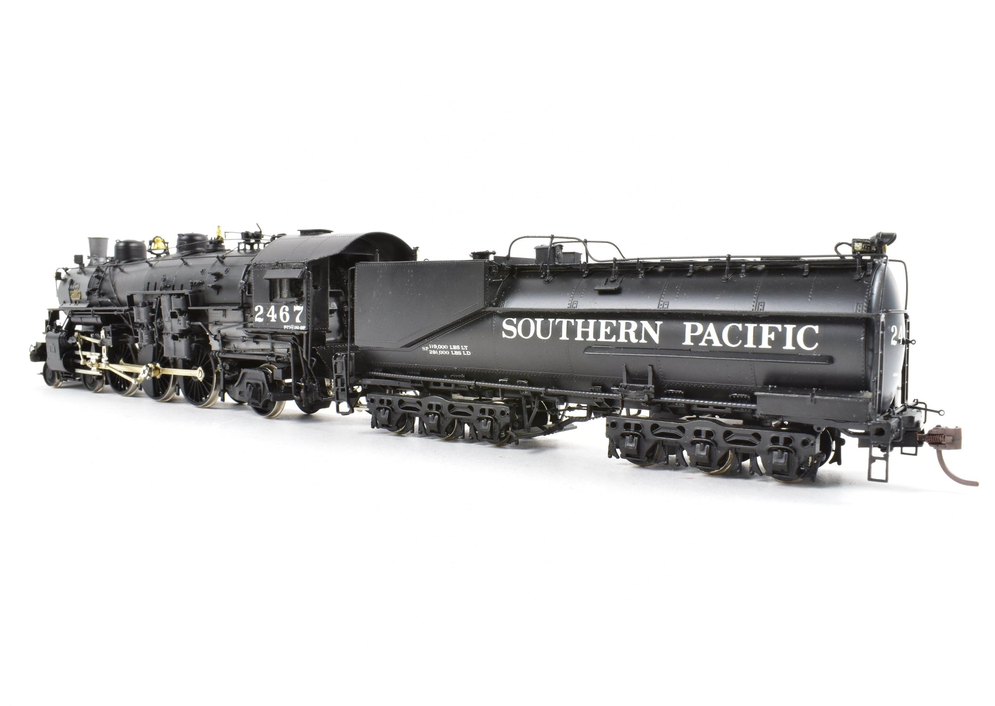 HO Brass PSC - Precision Scale Co. SP - Southern Pacific Class P-8 4-6 ...