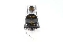 Load image into Gallery viewer, Gauge 1 - 1:32nd Scale Brass PSC - Precision Scale Co. Various Roads 8,000 Gallon Tank Car Factory Painted TXC - The Texas Company Texaco No. 4593

