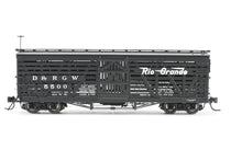 Load image into Gallery viewer, HOn3 Blackstone Models D&amp;RGW - Denver &amp; Rio Grande Western 30&#39; Stock Car Flying Grande No. 5500
