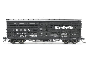 HOn3 Blackstone Models D&RGW - Denver & Rio Grande Western 30' Stock Car Flying Grande No. 5500